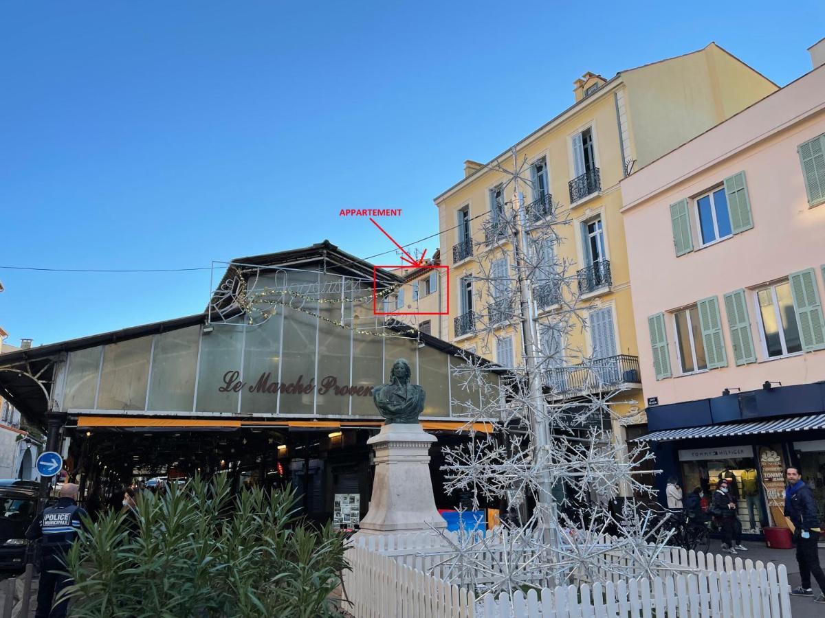 Nice Renting - Massena - Loft - Heart Of Vieil Antibes - The Market With Sea View Екстер'єр фото